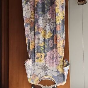 LULAROE FLORAL CARLY DRESS SIZE XL